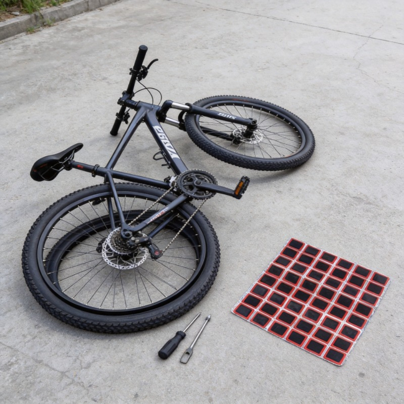 Bicycle Repair Kit - Kit di Riparazione per Pneumatici di