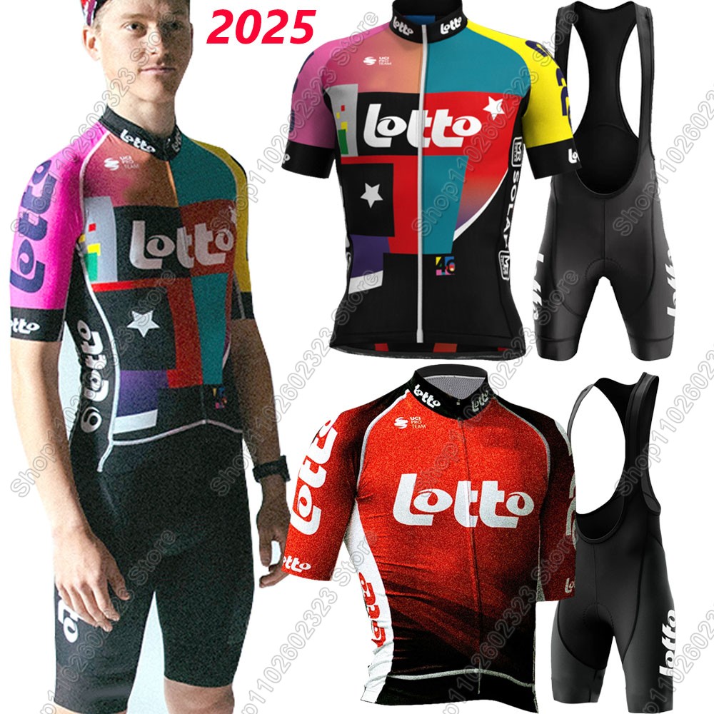 Cycling Gear Leaderboard - Maglia da ciclismo Lotto team 2025