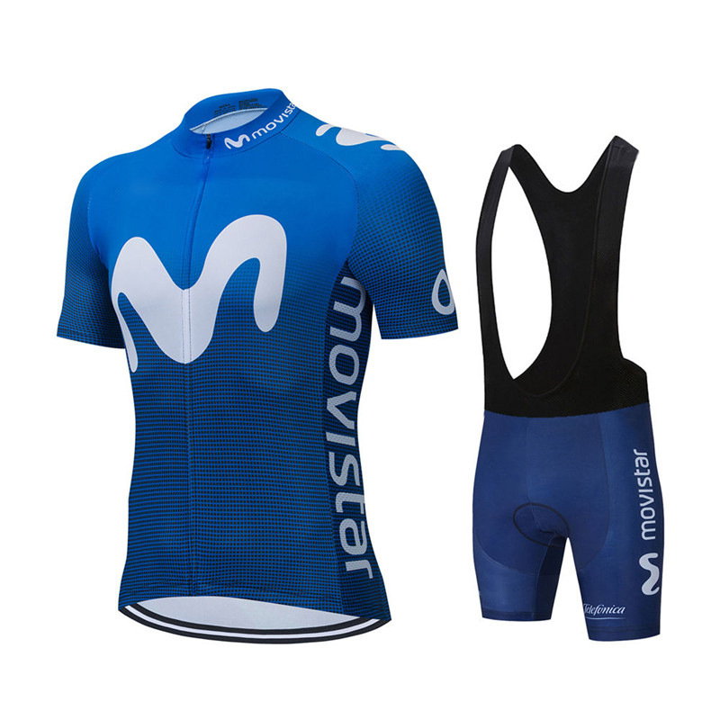 Cycling Gear Leaderboard - Maglia da ciclismo della squadra Movistar