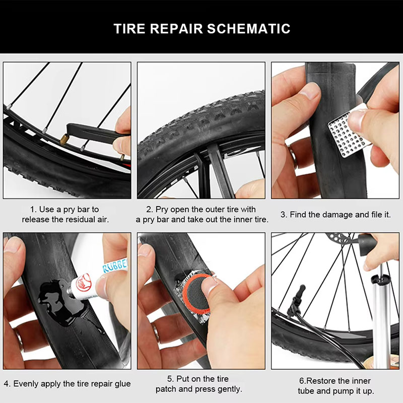 Kit di riparazione pneumatici  - Bicycle Repair Kit recensione e prezzo
