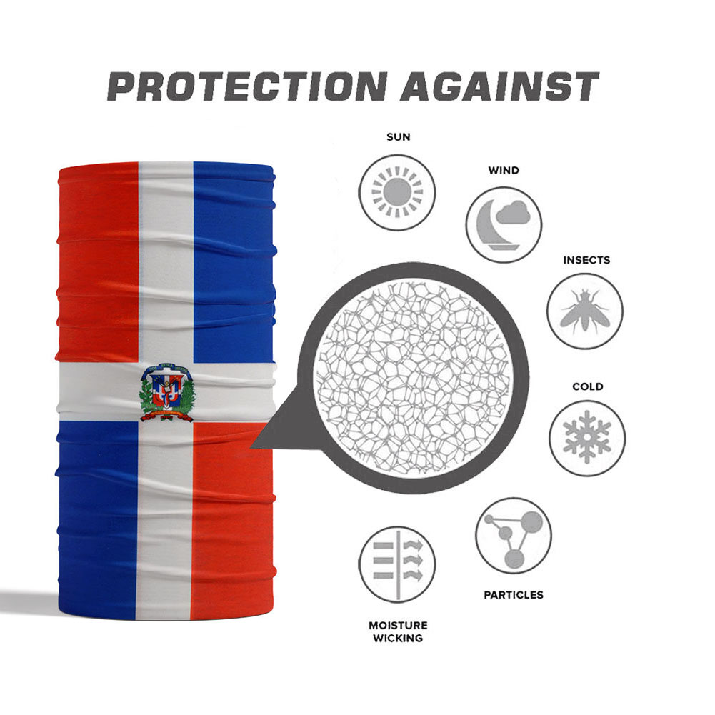 Dominica National Flag Bandana - Cycling Gear For Men recensione e prezzo