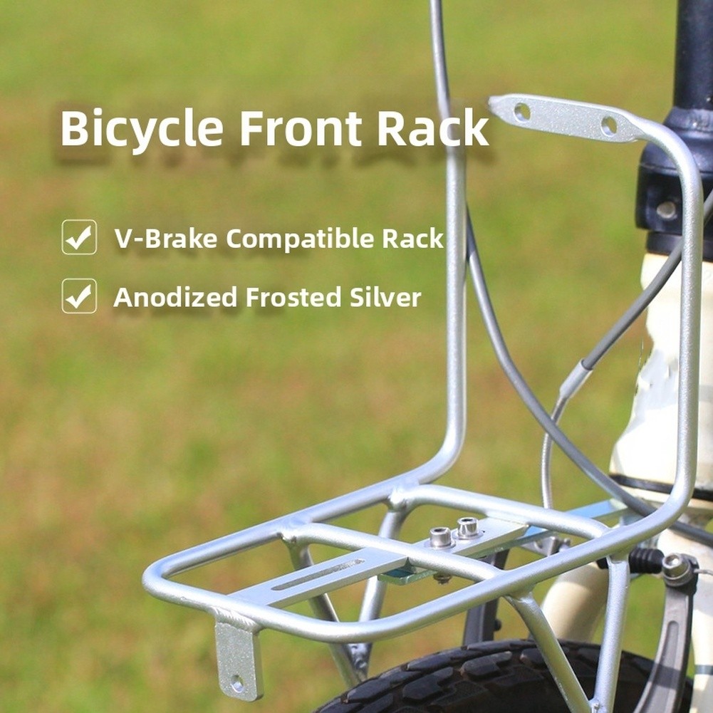 Cestino Anteriore in Lega di A - Bike Cargo Rack recensione e prezzo