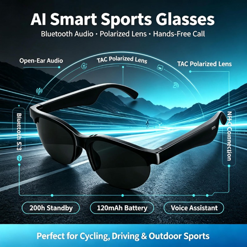 Occhiali Sportivi Intelligenti - Cycling Glasses recensione e prezzo