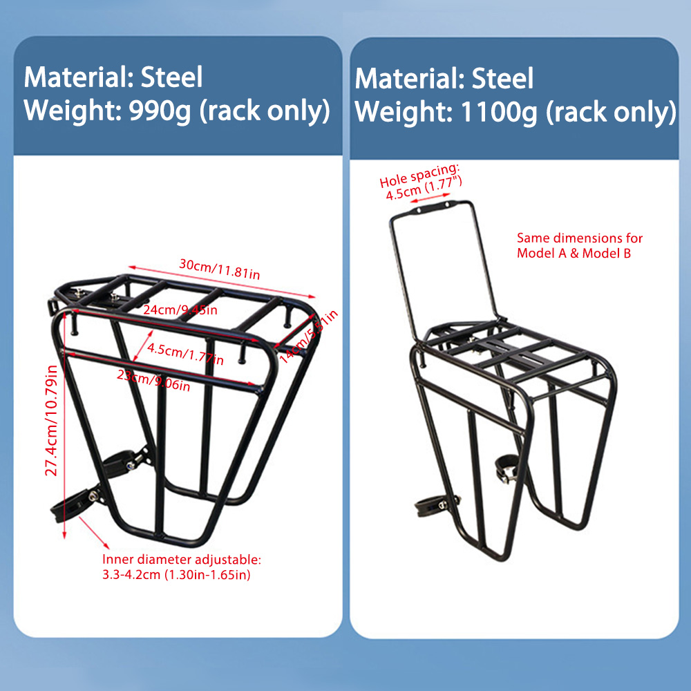 NEWBOLER Portapacchi Anteriore - Bike Cargo Rack recensione e prezzo