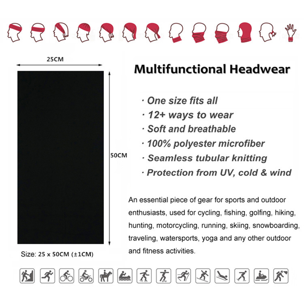 Bandane tinta unita senza cuci - Cycling Gear For Men recensione e prezzo