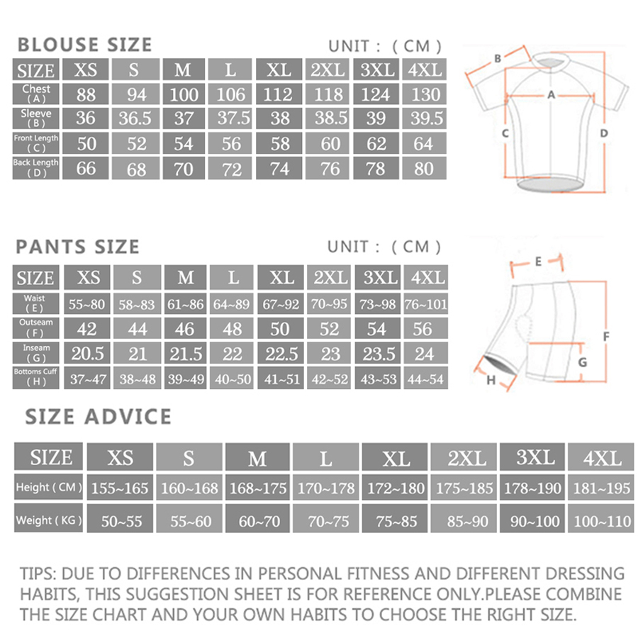Nuova maglia da ciclismo estiv - Cycling Gear Leaderboard recensione e prezzo